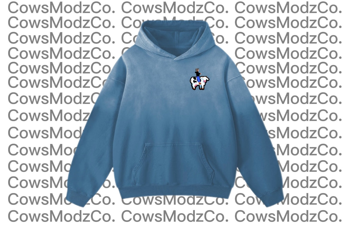 Cows V1 Heavyweight Sunfade Hoodie