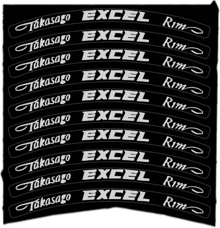 Excel Wheel Stickers