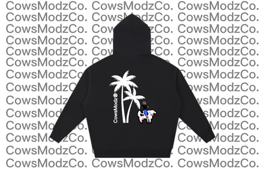 Essential Palm Tree Cows Hoodie