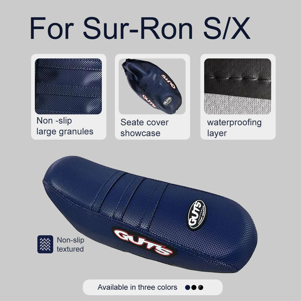 Surron LBX Ribbed Seat Cover - Guts